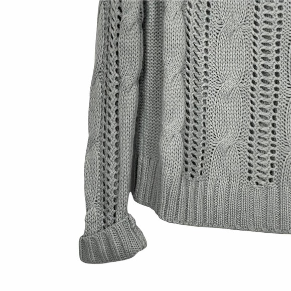 Heartloom Phoebe Grey Cowl Neck Sweater Size Small - Picture 5 of 9